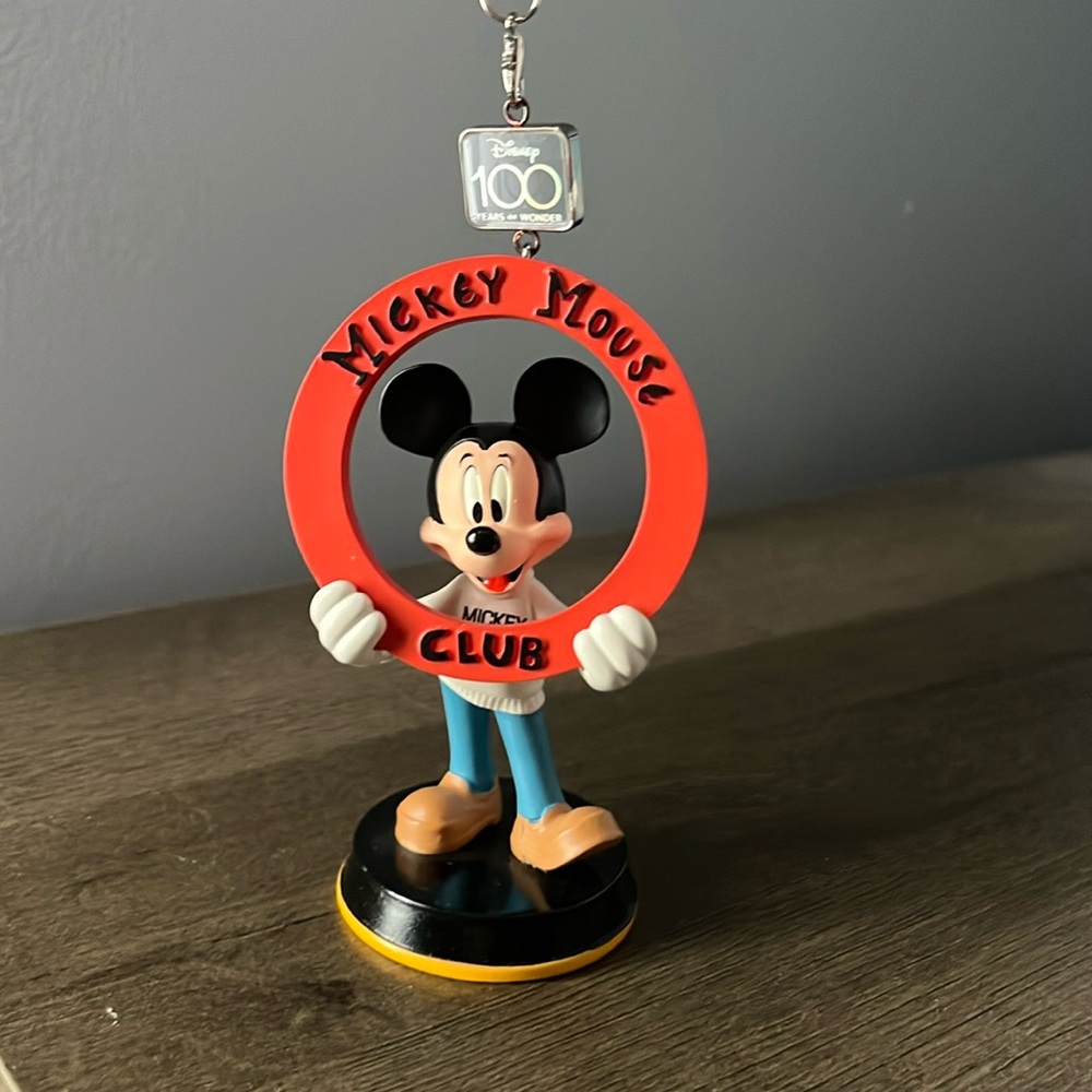 Disney Parks a Mickey Mouse Club Disney 100 Christmas Ornament Holiday